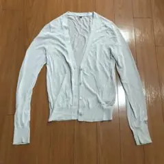 UNIQLO UVカット カーディガン S レディース 薄手 Vネック