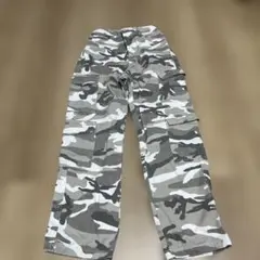 SHEIN カモフラージュ柄 カーゴパンツ 12Y