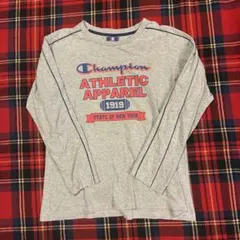 Champion グレー ロンＴ Mサイズ