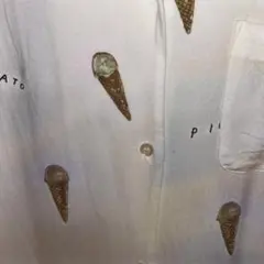 GELATO PIQUE アイスクリーム柄 ノースリーブワンピース