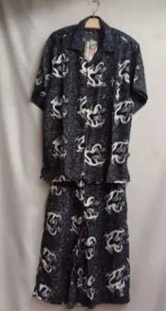 DOG TOWN 半袖シャツ ハーフパンツ 上下セットXL 黒のサムネイル