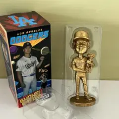 金色　大谷翔平　デコピン　バブルヘッド　来場者限定　スタジアム配布　ドジャース