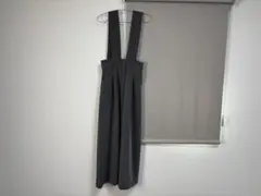 PAGEBOY ページボーイ ボタンデザイン サロペットスカート Fチャコール