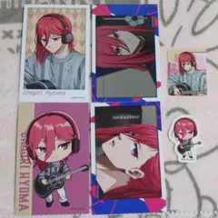 千切豹馬 ブルーロック まねきねこ フォトカードセット フレークシール