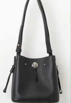 kate spade ケイトスペード マーティ バケットショルダーバッグ 黒