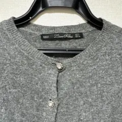 Zara Knit グレー ニットカーディガン