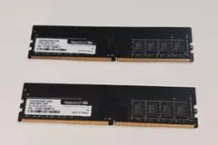 美品TEAMGROUP DDR4 32GB (2x16GB) メモリ 正常動作品