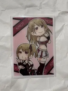 鹿島沙希 イベント限定グッズ クリアカード