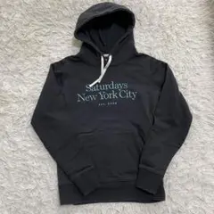 SATURDAYS NEW YORK CITY ブラック　パーカー　XS