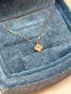 K10wg ブラックダイヤ リバーシブル ネックレス Milluflora K10wg ブラックダイヤ リバーシブル ネックレス Milluflora