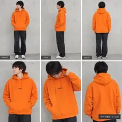 HYDROGEN ハイドロゲン パーカー オレンジ XL