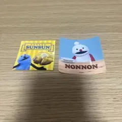 スンスン ノンノン ステッカー