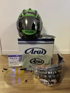 【ほぼ新品】ARAI RX-7X REA SB2 GRN 希少限定品 XLサイズ ほぼ新品】ARAI RX-7X REA SB2 GRN 希少限定品 XLサイズ - メルカリ