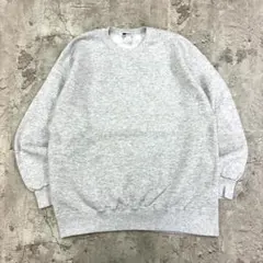 90s USA製　PRO SPIRIT　スウェット　L　グレー　無地　古着