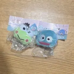 はぴだんぶい　つかまりぬいぐるみバッジ　2個セット