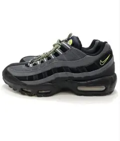 NIKE エアーマックス95 エッセンシャル 黒グレーネオンイエロー