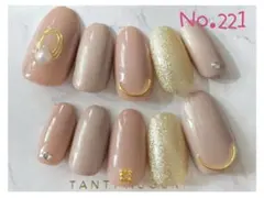 Ｎｏ．221ジェルネイルチップ