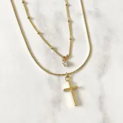 ネックレス　十字架