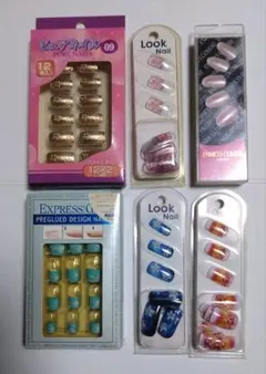 ネイルチップ 6点セット 未使用未開封