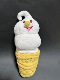 GLADE アイスクリームコーン型ぬいぐるみポーチ