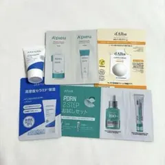新品　韓国コスメサンプルセット　スキンケアセット　アトバリア　ダルバ　anua