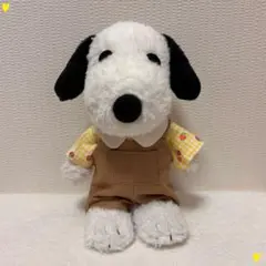 【ぬい服】シャツ&オーバーオールセット⭐︎チビサイズ
