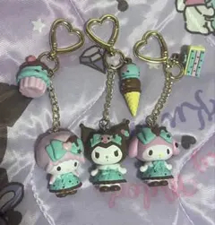 新品サンリオ シークレットマスコットチャーム チョコミント マイメロディクロミ