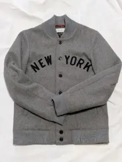 BROWNY ジャンパー　グレー 　NEW YORK Mサイズのサムネイル
