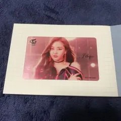 TWICE Wake Me Up クリア トレカ ジヒョ