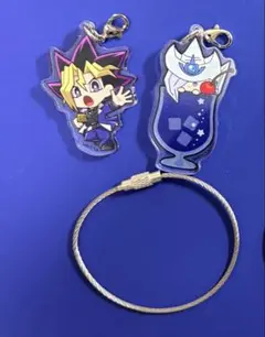 遊戯王 BLANC コラボカフェ 武藤遊戯 アクリルチャーム