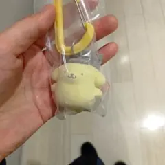 カラフルカラビナマスコットチャーム　ポムポムプリン