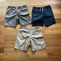 無印良品　ショートパンツ　ハーフパンツ　3点セット