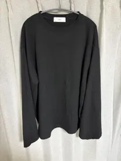 ADRER エクストラクオリティワイドスリーブロンT ブラック M 旧作
