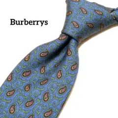 Burberrys バーバリーズ ペイズリー柄 シルク ネクタイ 英国製