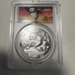 1994年 中国パンダ銀貨 10元 1オンス 純銀 - メルカリ