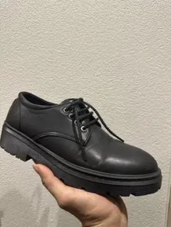 メンズ合皮カジュアルシューズ（おまけ付：シューズバッグ & 靴磨き