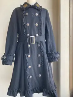 【PUTUMAYO】ゴシック 黒 フリルロングコート【美品】 2025年最新】PUTUMAYO ロングコートの人気アイテム - メルカリ