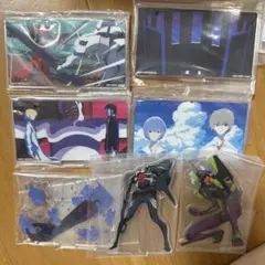 エヴァンゲリオン 一番くじ F賞 アクリルスタンド コンプリート まとめ