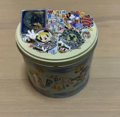 ディズニーシー缶＋ピンバッジ5個セット
