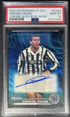 22-23 Topps ZIDANE ジダン 直筆サイン 世界100枚限定 Yahoo!オークション - ジダン【直筆サイン 100枚限定】 2022-23 Topps