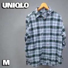 UNIQLO ユニクロ チェック柄ネルシャツ M