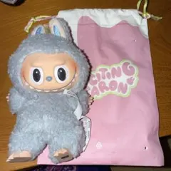 POP MART ラブブマカロンブルーぬいぐるみ