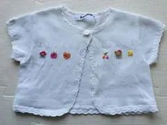 【美品】familiar 80 ボレロ・カーディガン