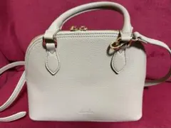 dazzlin シュリンク ブガッティ風フラワー柄プリント２wayバッグ