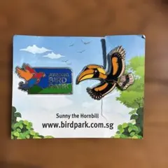 シンガポール　ジュロンバードパーク ピンバッジ 2種セット