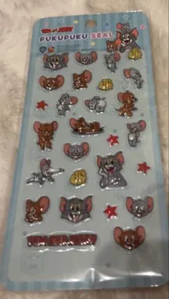 ぷくぷくシール♡トムとジェリー♡♡新品未開封