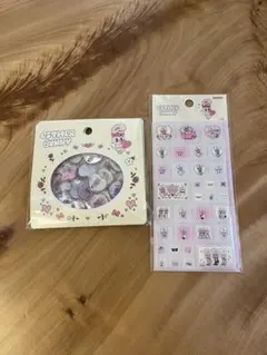 【残り1つ】エスターバニー　おはじきシール　タイルシール