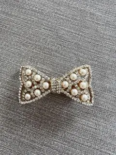 リボンバレッタ 髪飾り 結婚式 卒業式 成人式