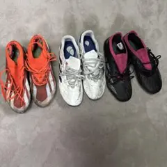 ASICS サッカー スパイク 2足セット - メルカリ