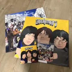 andymori アナログレコード 2枚セット ステッカー付き 2026年最新】andymori ポスターの人気アイテム - メルカリ